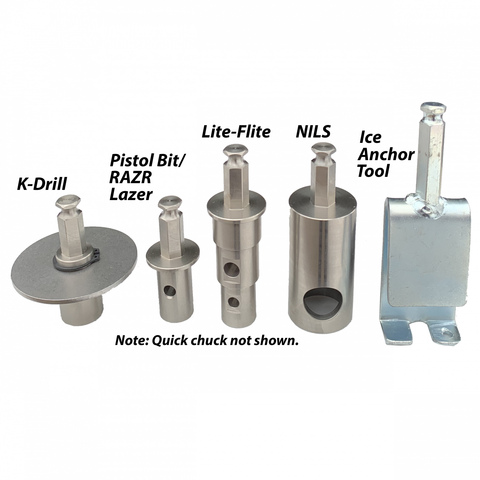 EZ Auger Connection System Deep Freeze Fishing