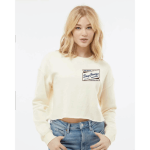 Womens Lightweight Crop Crew